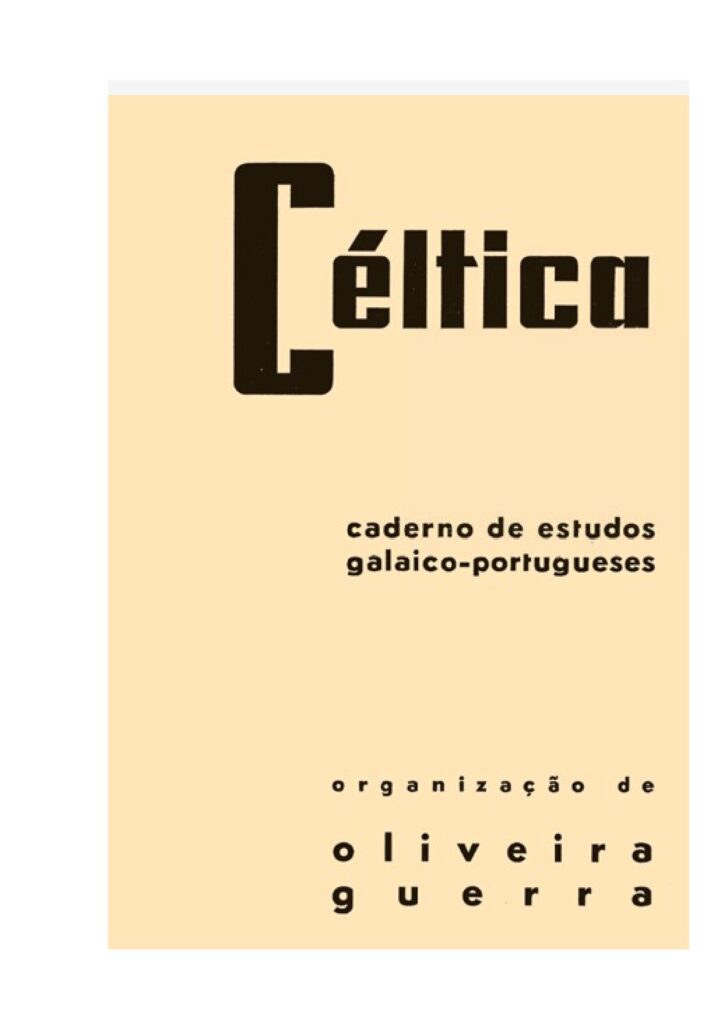 «Nótulas acerca da publicación CÉLTICA (Porto)»